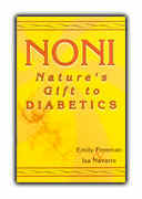 okładka książki NONI Nature's gift for DIABETICS