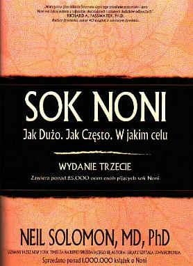 okadka ksiki SOK NONI - JAK DUO. JAK CZSTO. W JAKIM CELU